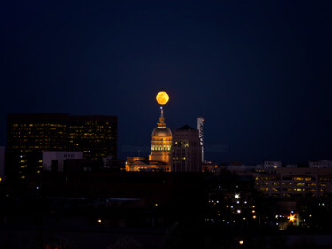 Moon Over Atlanta